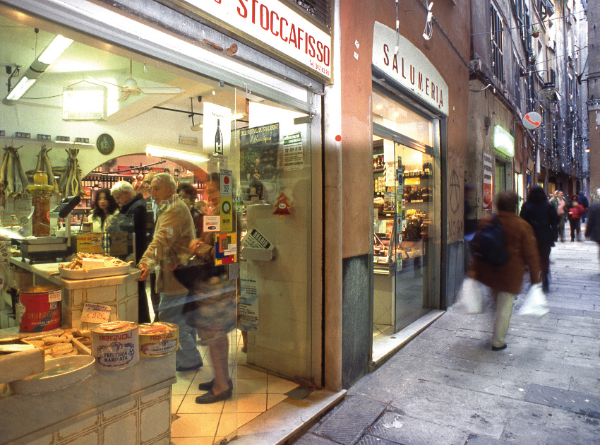 small shops in Genoa